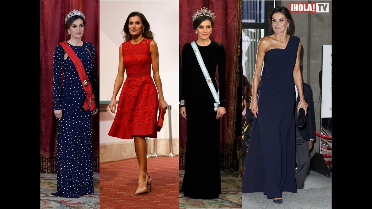 Los looks más fascinantes de la Reina Letizia en el 2018 | ¡HOLA! TV