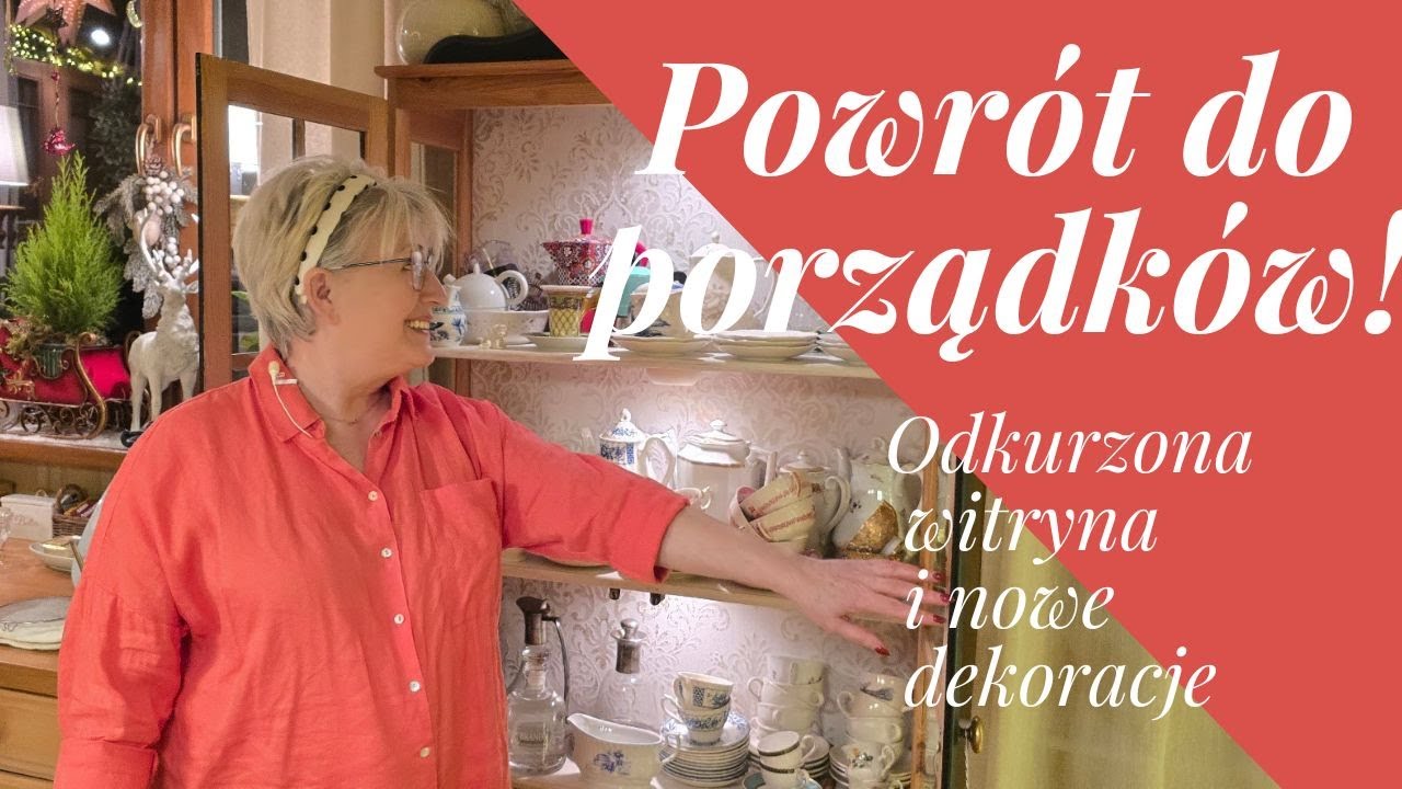 POWRÓT DO PORZĄDKÓW. ODKURZONA WITRYNA I NOWE DEKORACJE [698]