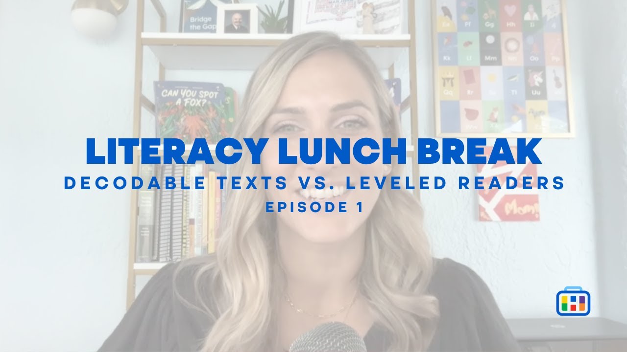 Series 1: Ep. 1-Decodable Books vs. Leveled Readers with Marjorie Bottari