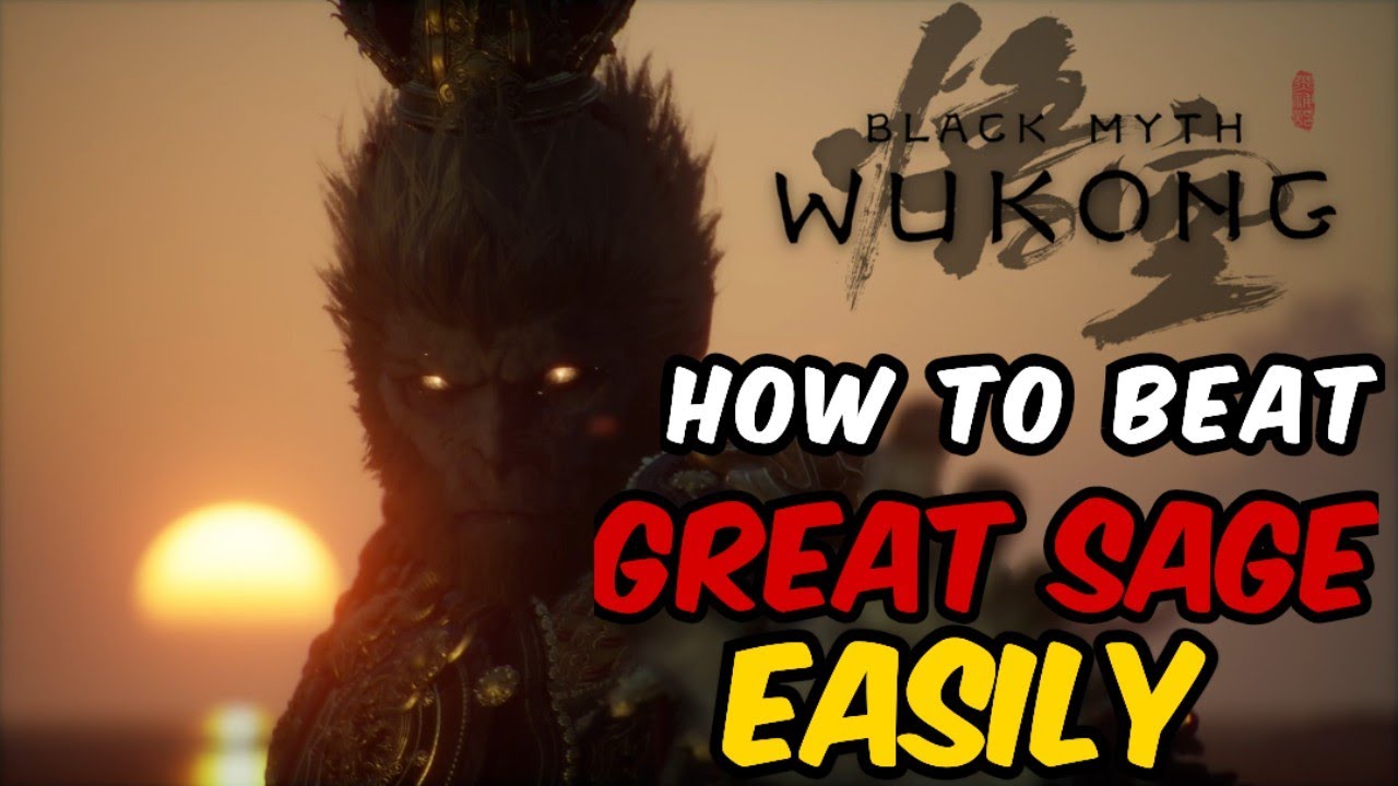 How to beat The Great Sage l Black Myth: Wukong l BOSS FIGHT