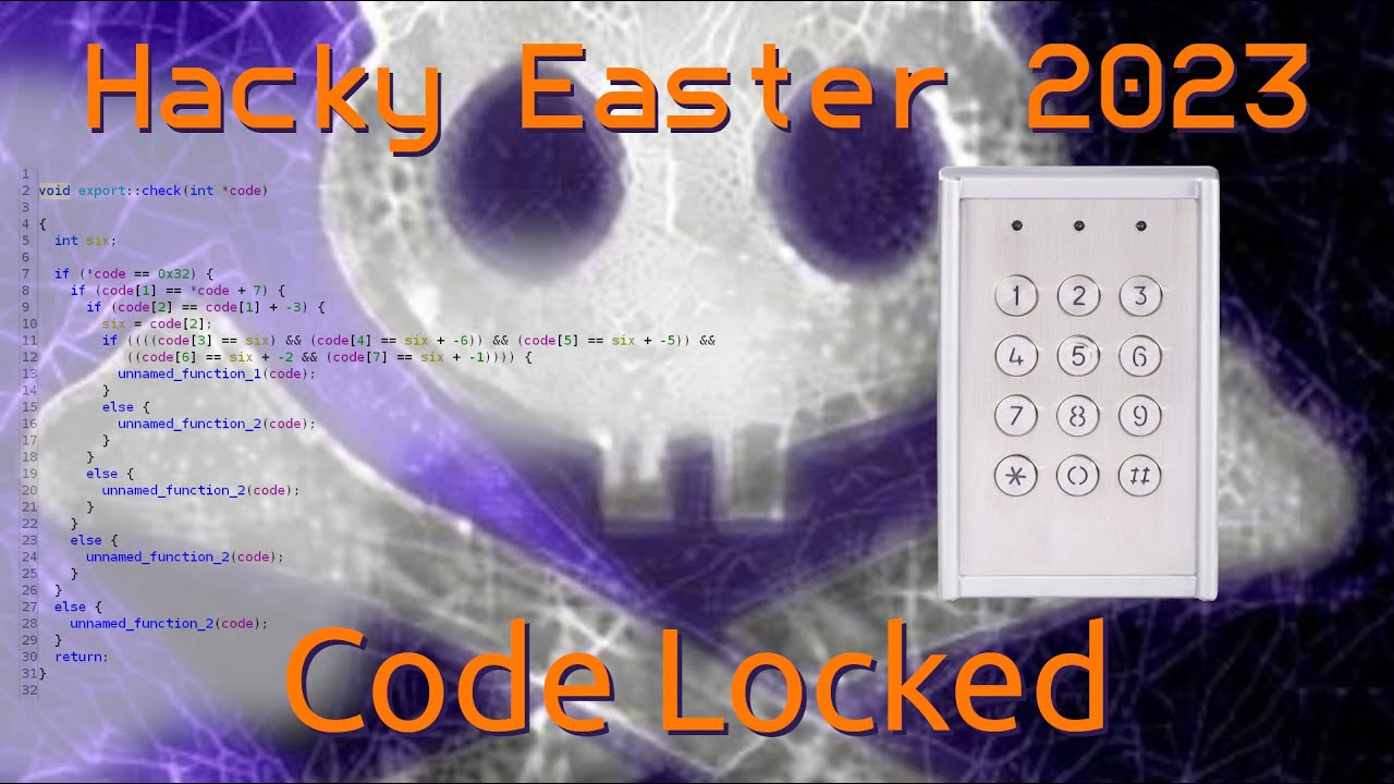 Web Assembly Reversing Challenge [CodeLocked - Hacky Easter 2023]