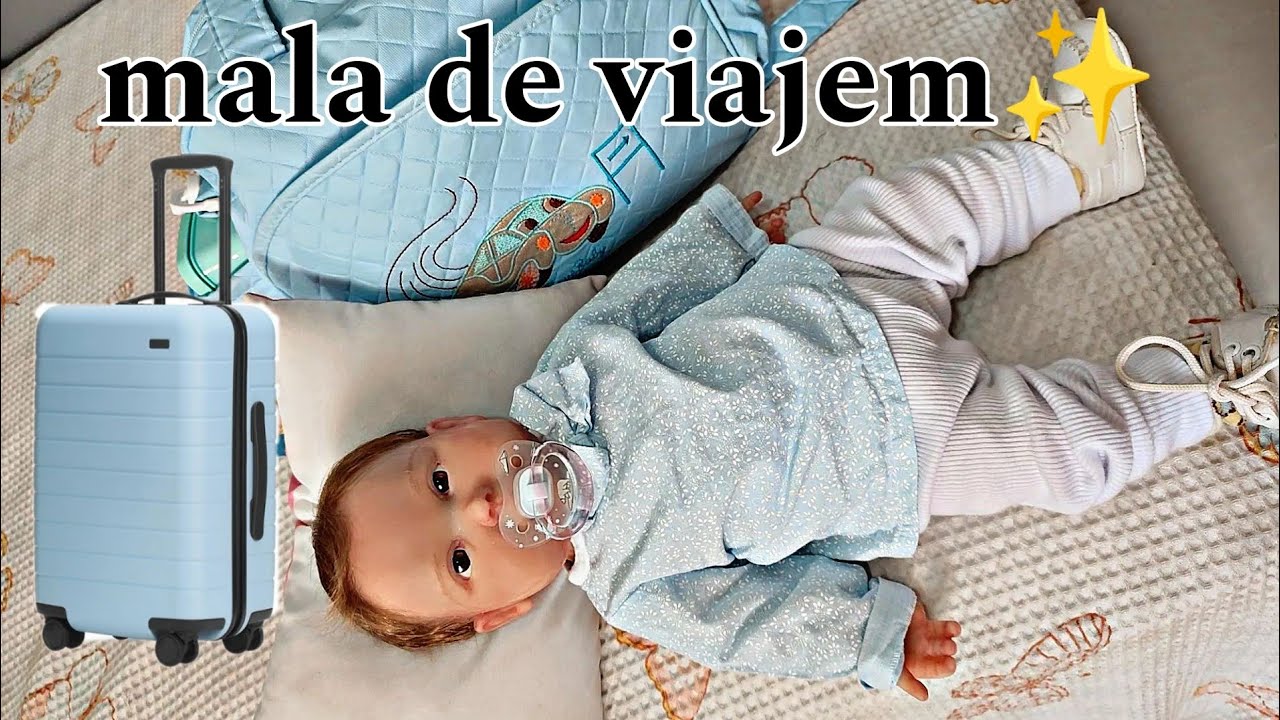 ARRUMANDO A MALA DE VIAGEM DO  REBORN LORENZO | NATY REBORNS