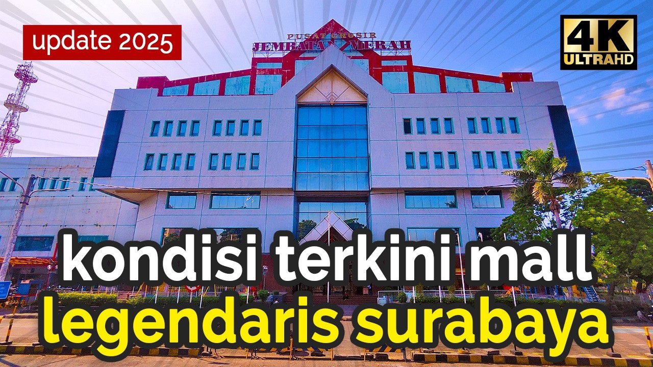 TERNYATA BELUM TUTUP⁉️ Begini Kondisi Terkini Mall Legendaris Jembatan Merah Plaza JMP Surabaya 【4K】