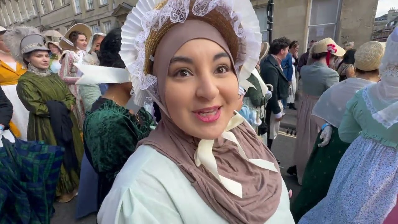 Regency streets! Jane's big day out!