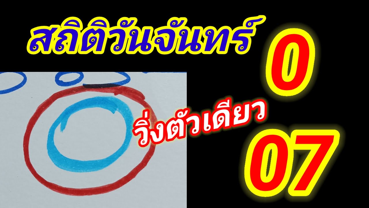 Ep8 สถิติหวยวันจันทร์ ได้ 0 ตัวเดียวมา 07 งวดนี้จับตาเลขนี้ 16มี.ค.69