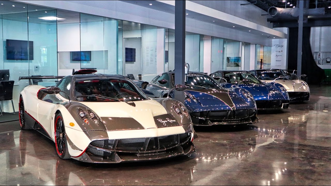 Pagani Huayra BC, Bugatti DIVO, McLaren Senna - Craziest Supercar  Showroom - Prestige Imports Miami