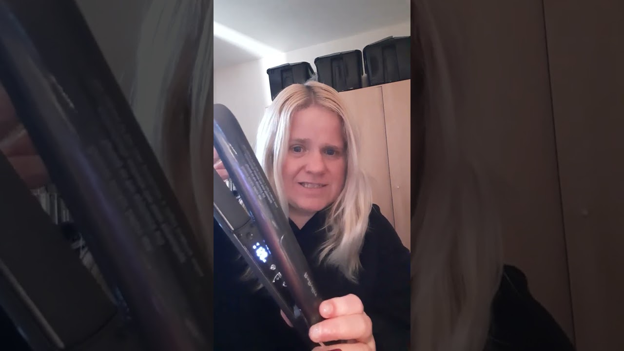 Babyliss Platinum Diamond 235 Hair Straightener Review and demo!