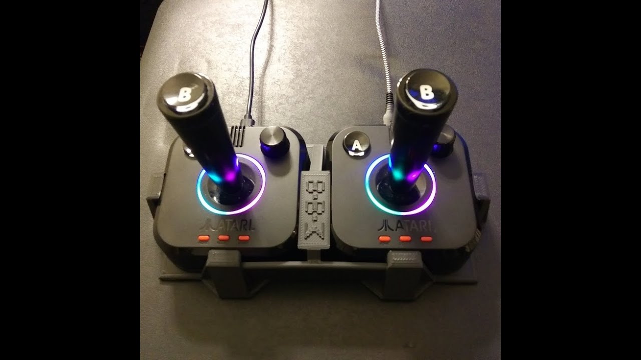 Gamestation Pro - Trying out the 8 Bit Widgets Coupler and some more dual joystick custom .cfgs
