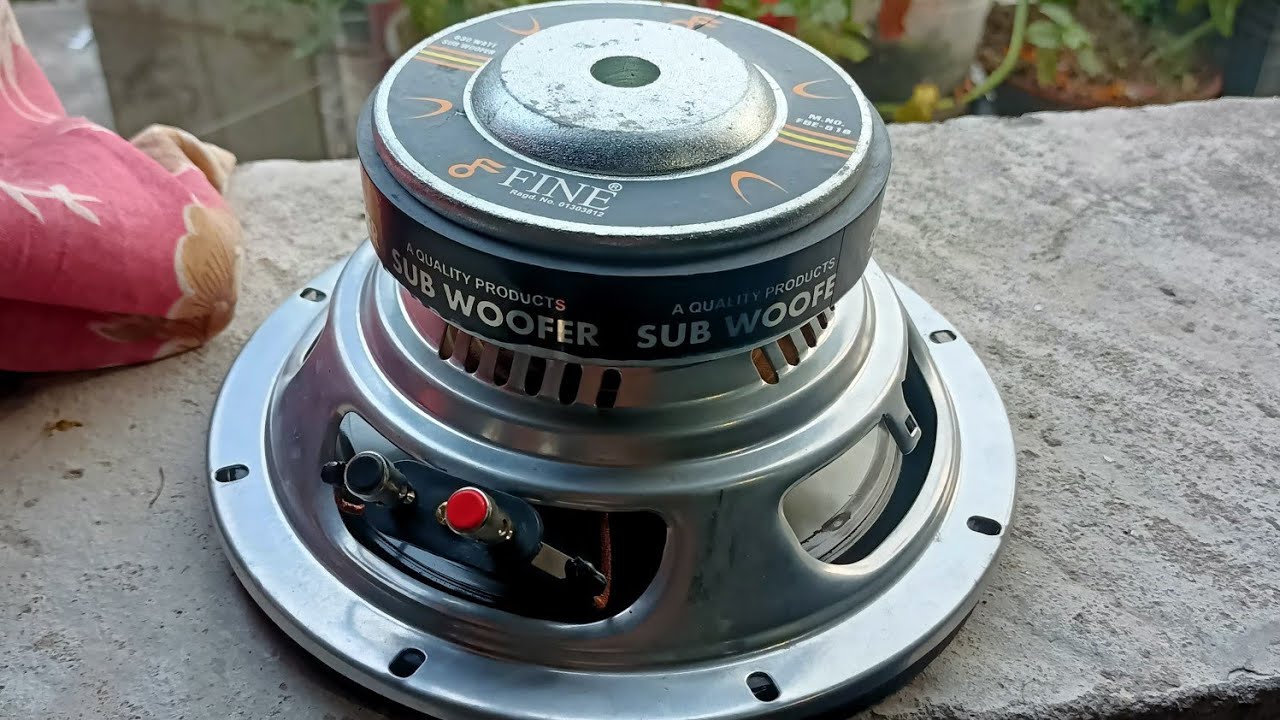 8inch subwoofe || 630w subwoofer || speaker test #dj #subwoofer #soundtest #trending #speaker #viral