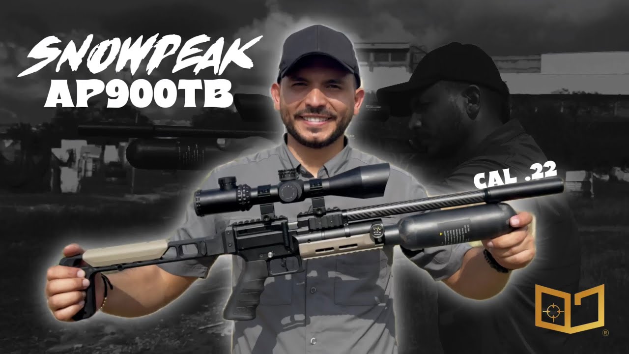 🔥 RIFLE SNOWPEAK AP900TB CAL .22 😱 ¡Pequeña pero Letal!