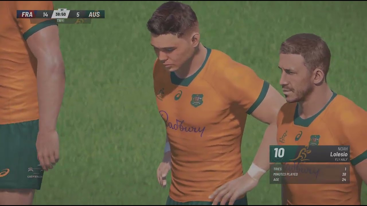 Rugby 25 first game