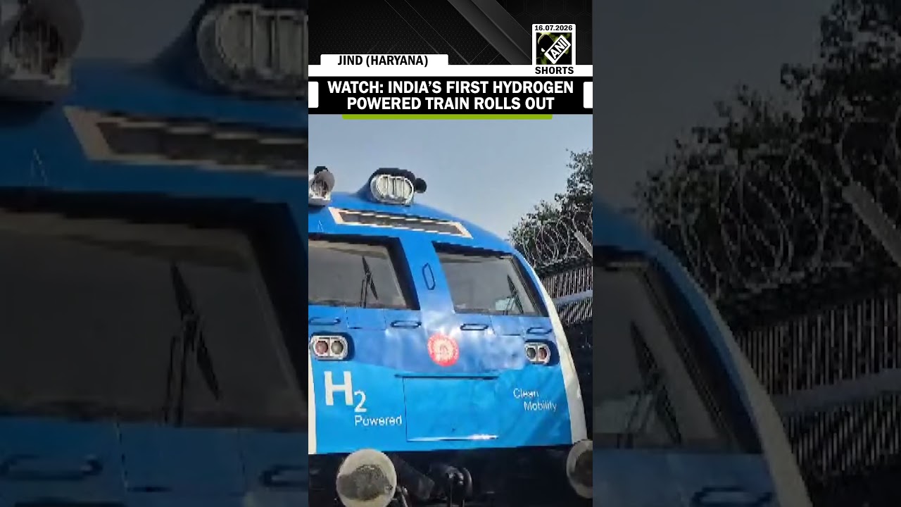India&rsquo;s first hydrogen train &lsquo;Namo Green Rail&rsquo; reaches Jind, Haryana ahead of PM Modi&rsquo;s flag-off