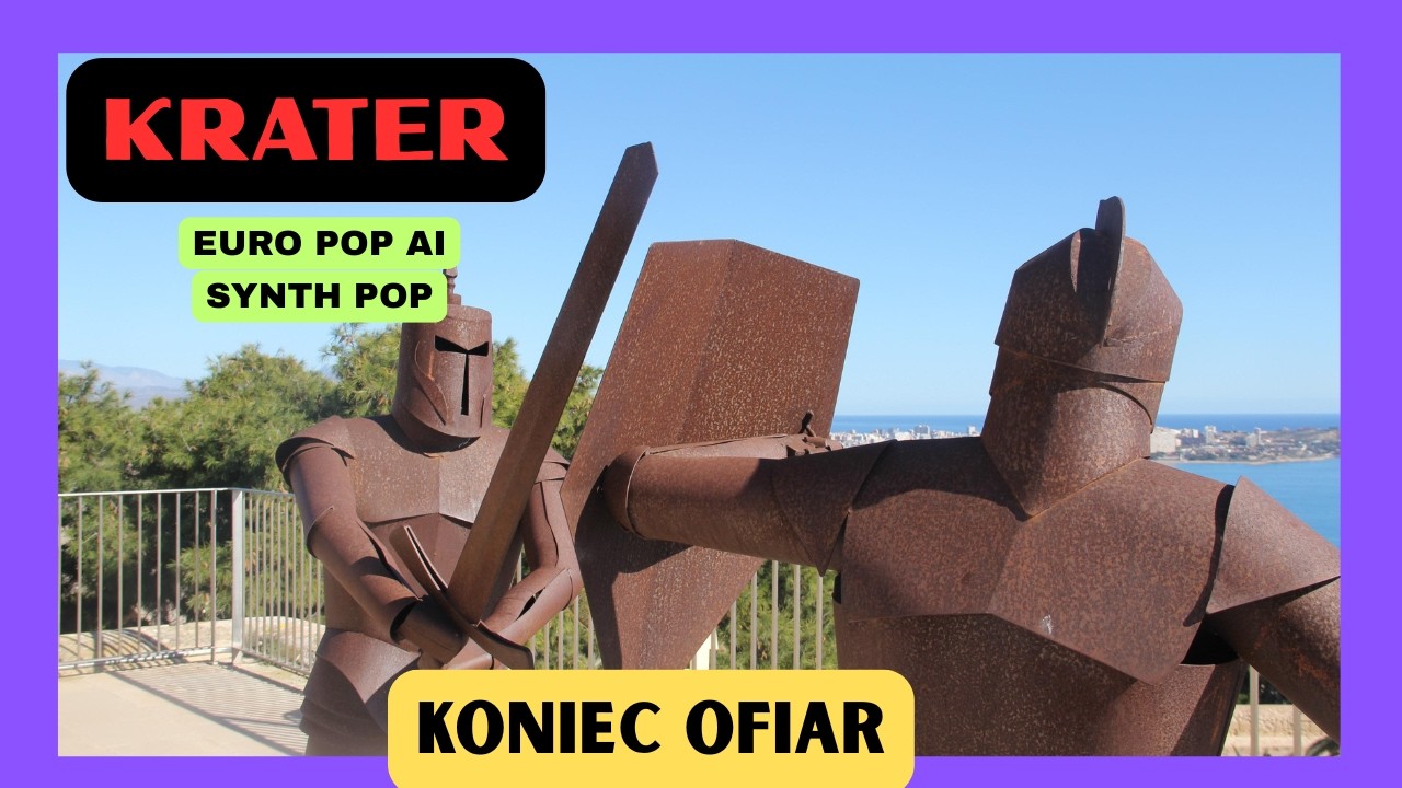 Krater Koniec Ofiar (Official Audio) | Euro-Pop / Synth-Wave Bunt AI