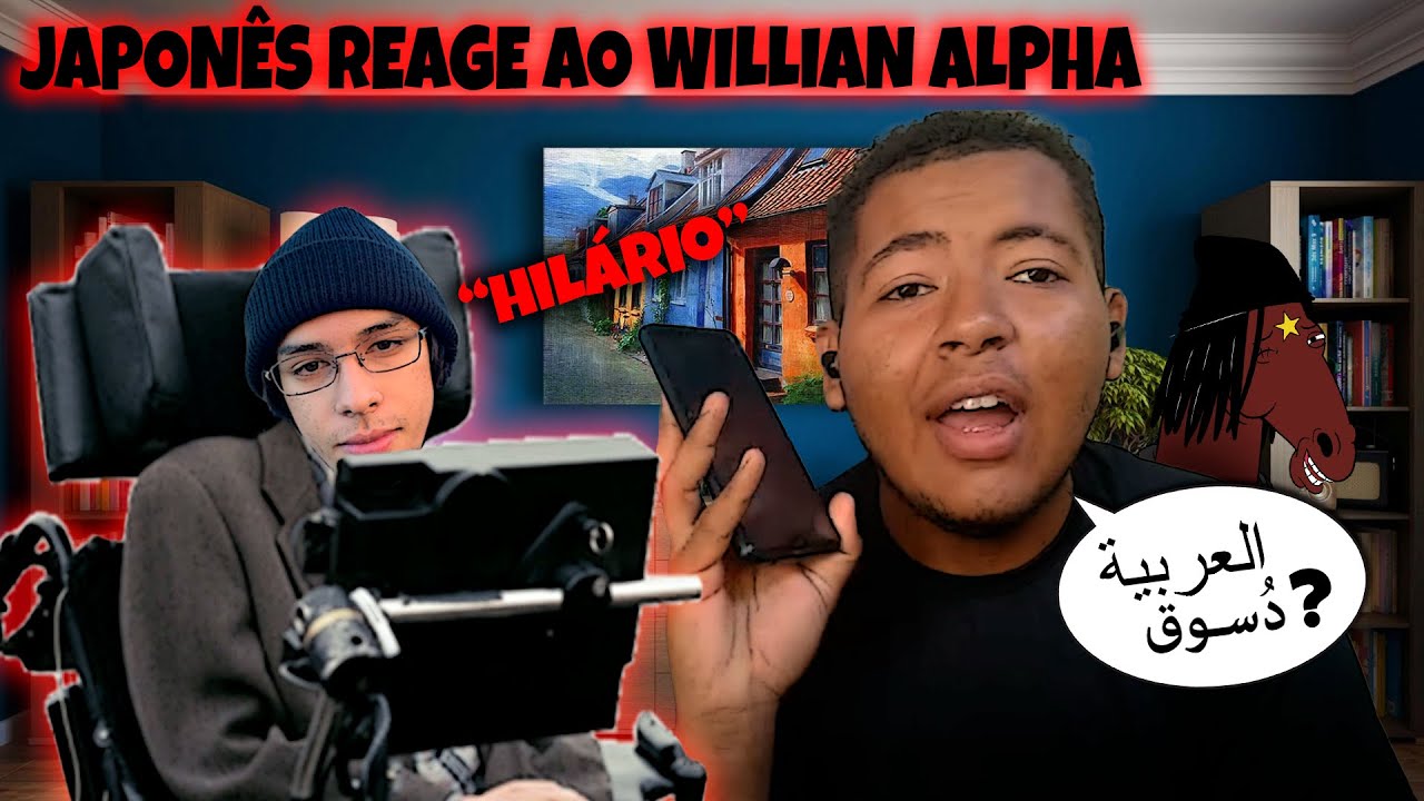 JAPONÊS CONHECENDO WILLIAN ALPHA...