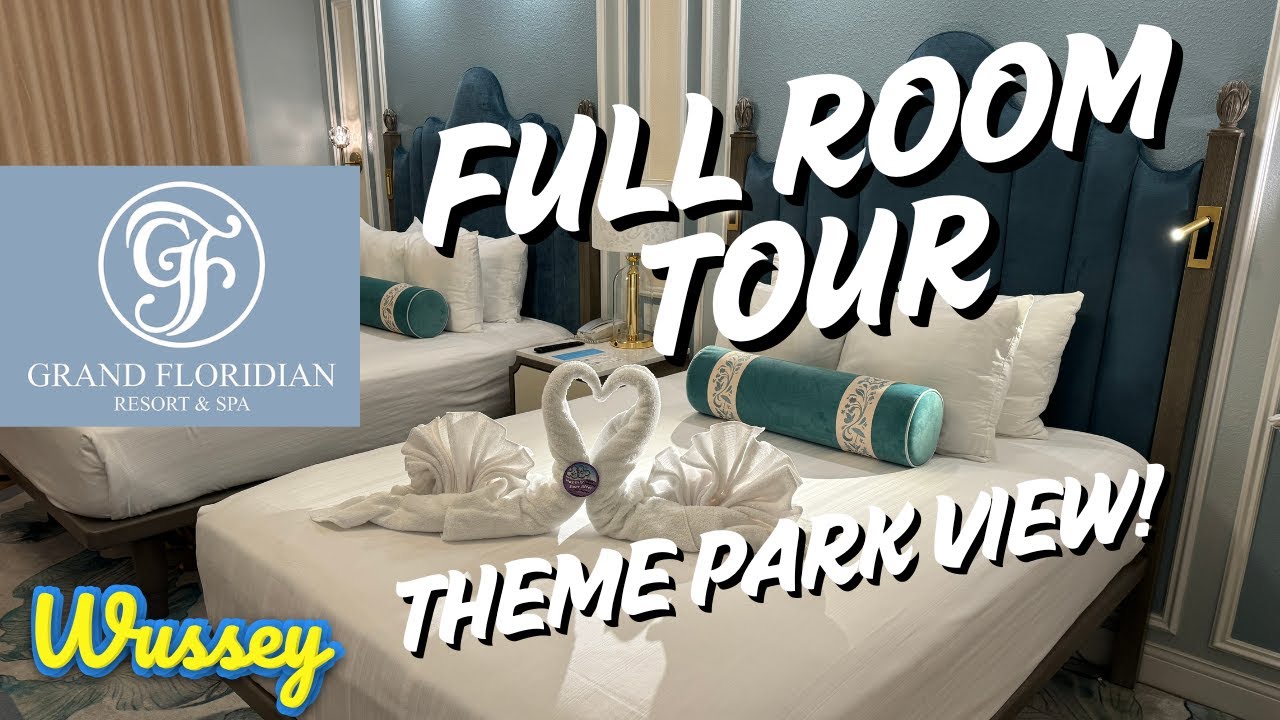 Theme Park View Room Tour | Disney's Grand Floridian Resort & Spa | Walt Disney World