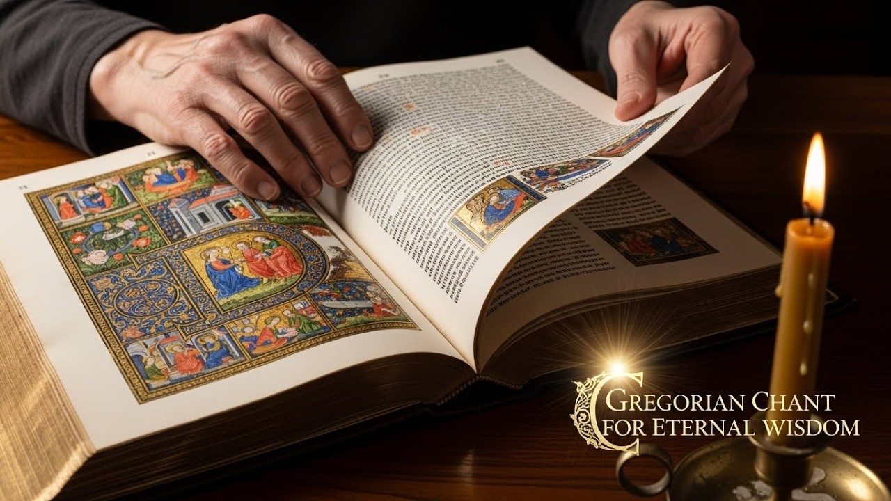 Gregorian Chant for Night Meditation & Deep Sleep Healing | Sacred Prayer Voices