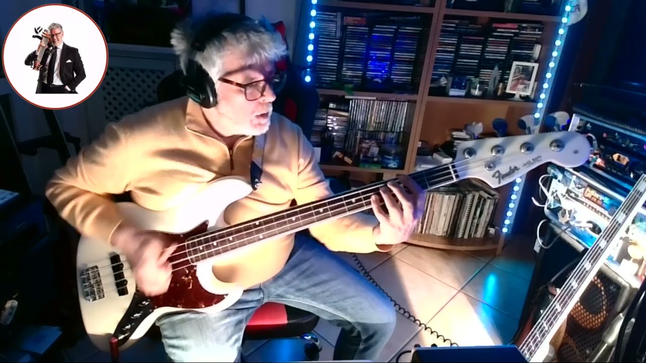 Eyes Without a Face - Billy Idol (personal bass cover) by Rino Conteduca with Fender AV II 1966 JB