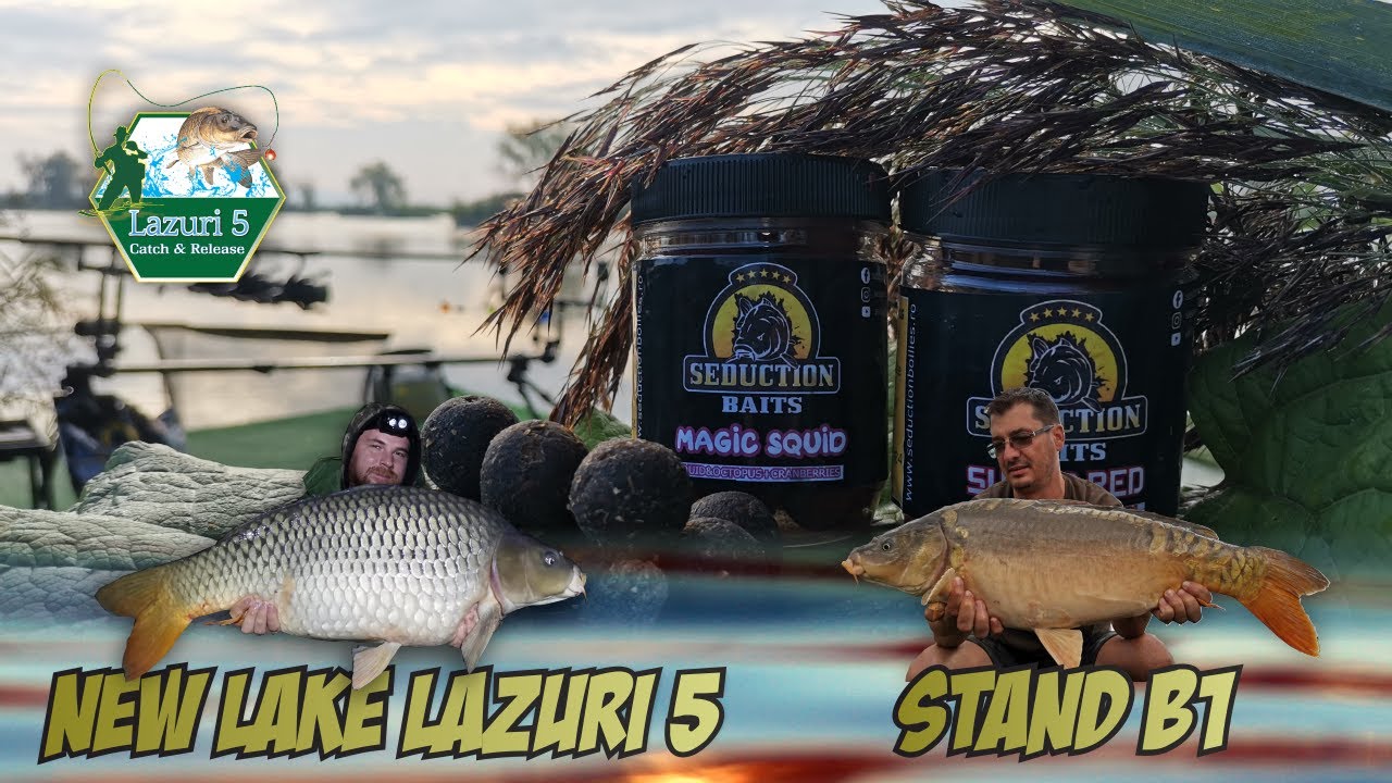 Pescuit la crap pe New Lake Lazuri 5- Stand B1- septembrie 2021