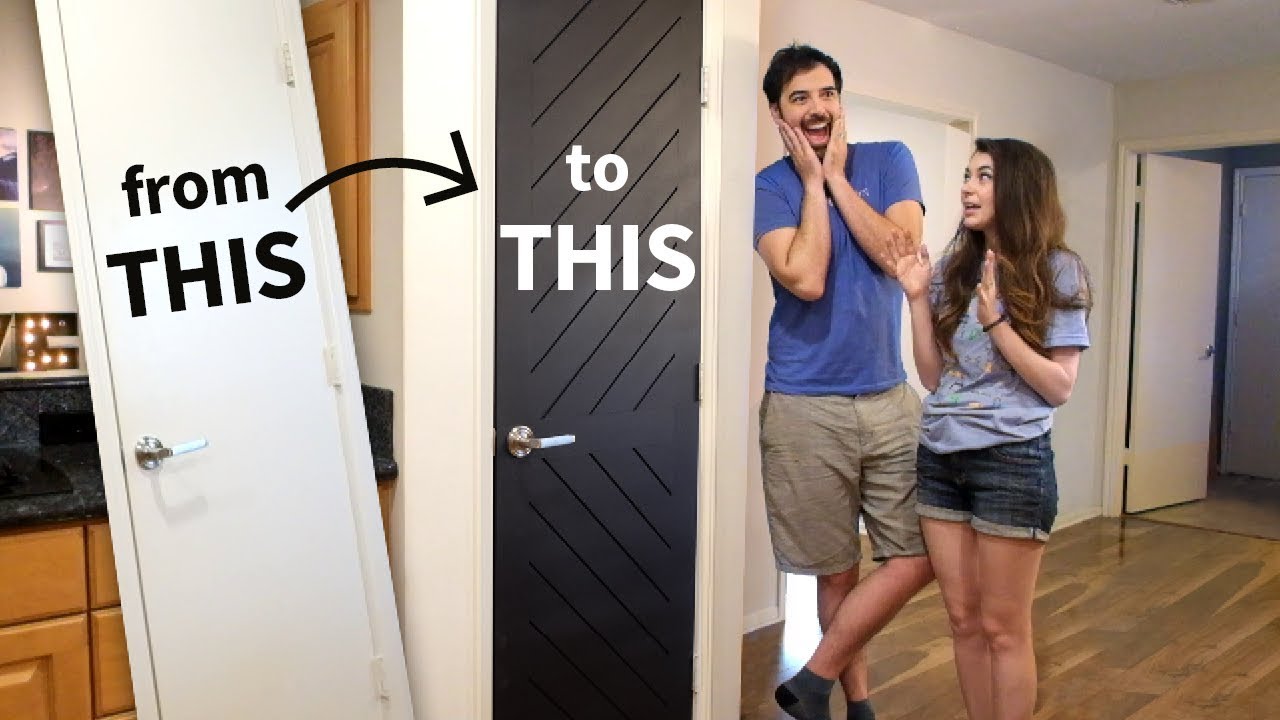 $66 Custom Door Anyone Can Do!!
