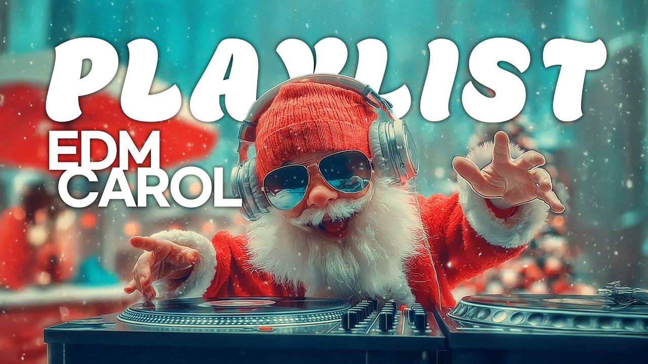 [Playlist] ✨ Рождественский EDM Remix 🎄 Праздничные Каролы Nonstop Mix (Bright House Edition)