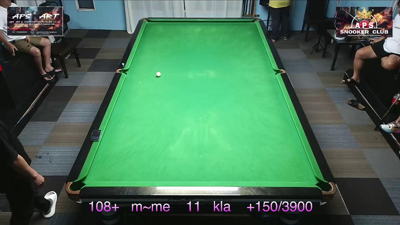 เอ็มมี่ aps snooker เจอ กล้า ทุ่งสง