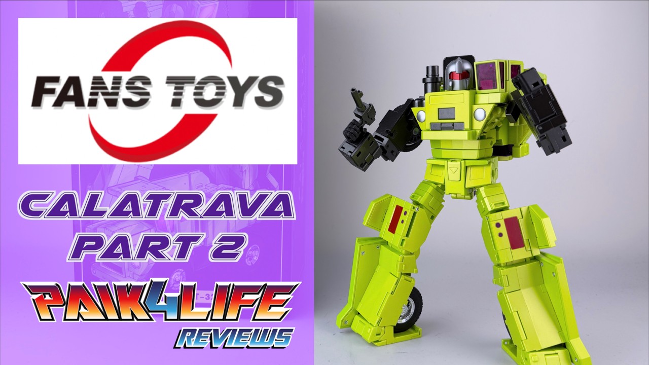 Fans Toys Calatrava Часть 2 - Трансформация из комбинированного робота в альтернативного робота
