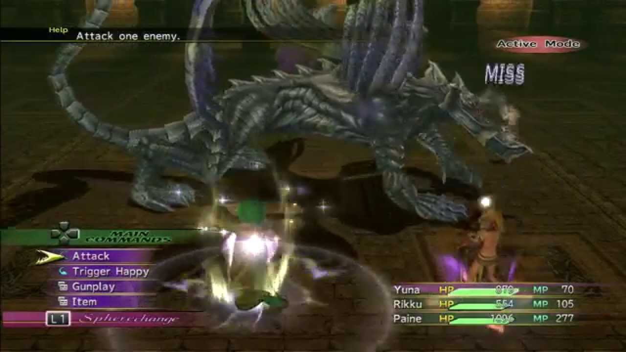 Final Fantasy X-2 Remaster - Boss: Guardian Beast