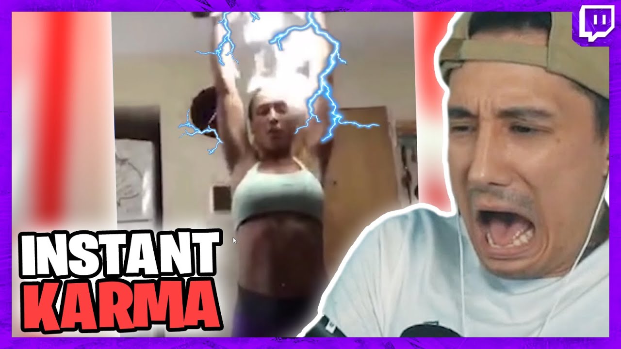 Ju REAGIERT auf kranke INSTANT KARMA Clips, die gar kein Bock haben | Julien Bam Twitch Highlight