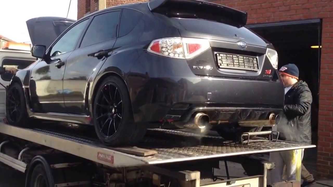 Subaru impreza sti 450hp sound HKS