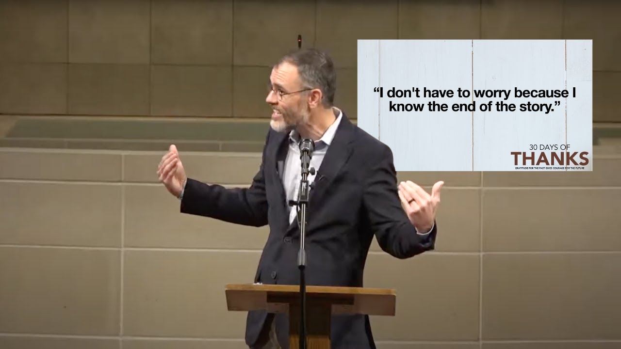 It Is Good to Give Thanks (Wes McAdams - Sermon from Psalm 92)