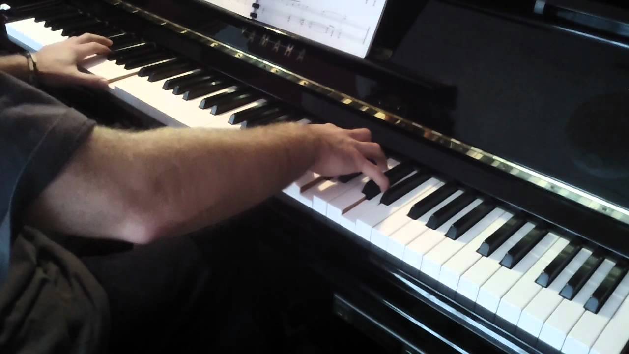 (17) 'The Demon God III' ('Tatari Gami III') from Princess Mononoke for piano solo, by Joe Hisaishi
