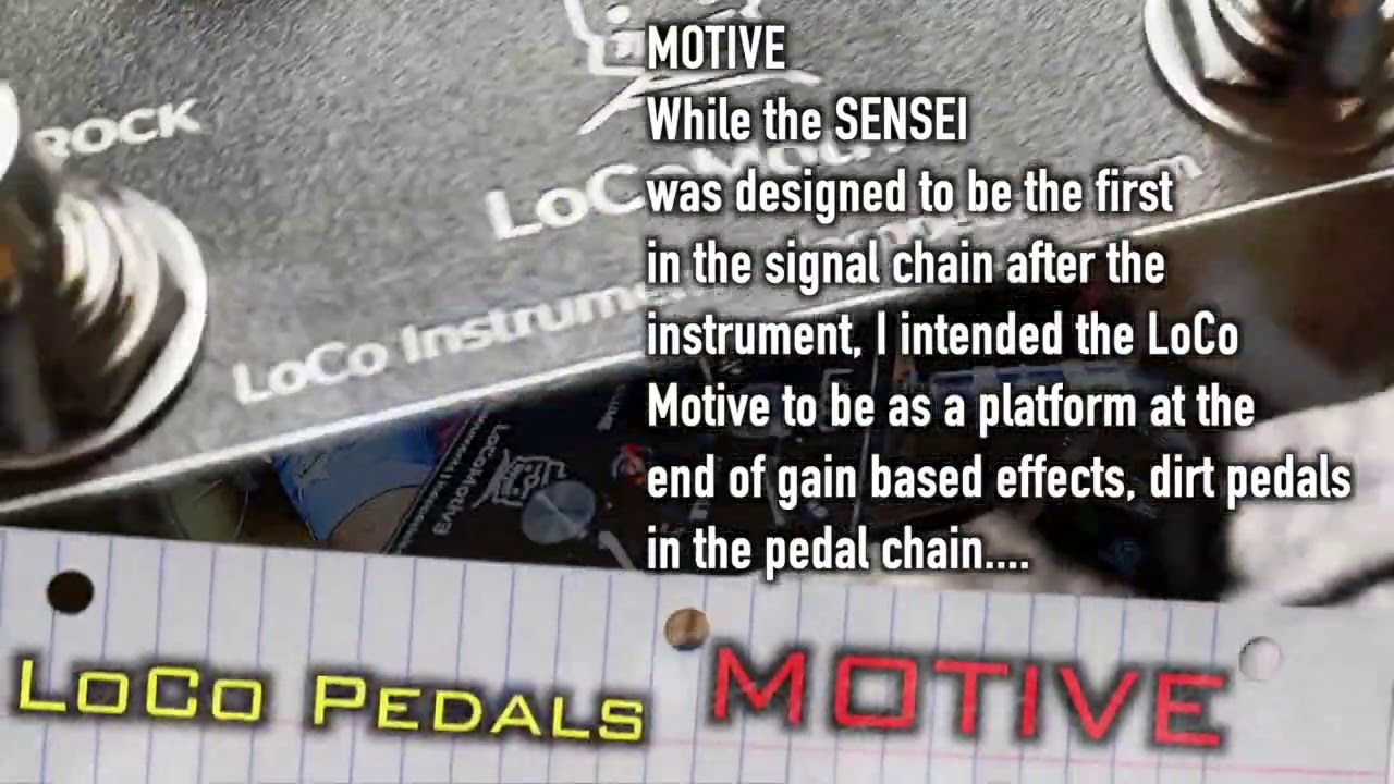 LoCo Pedals Motive