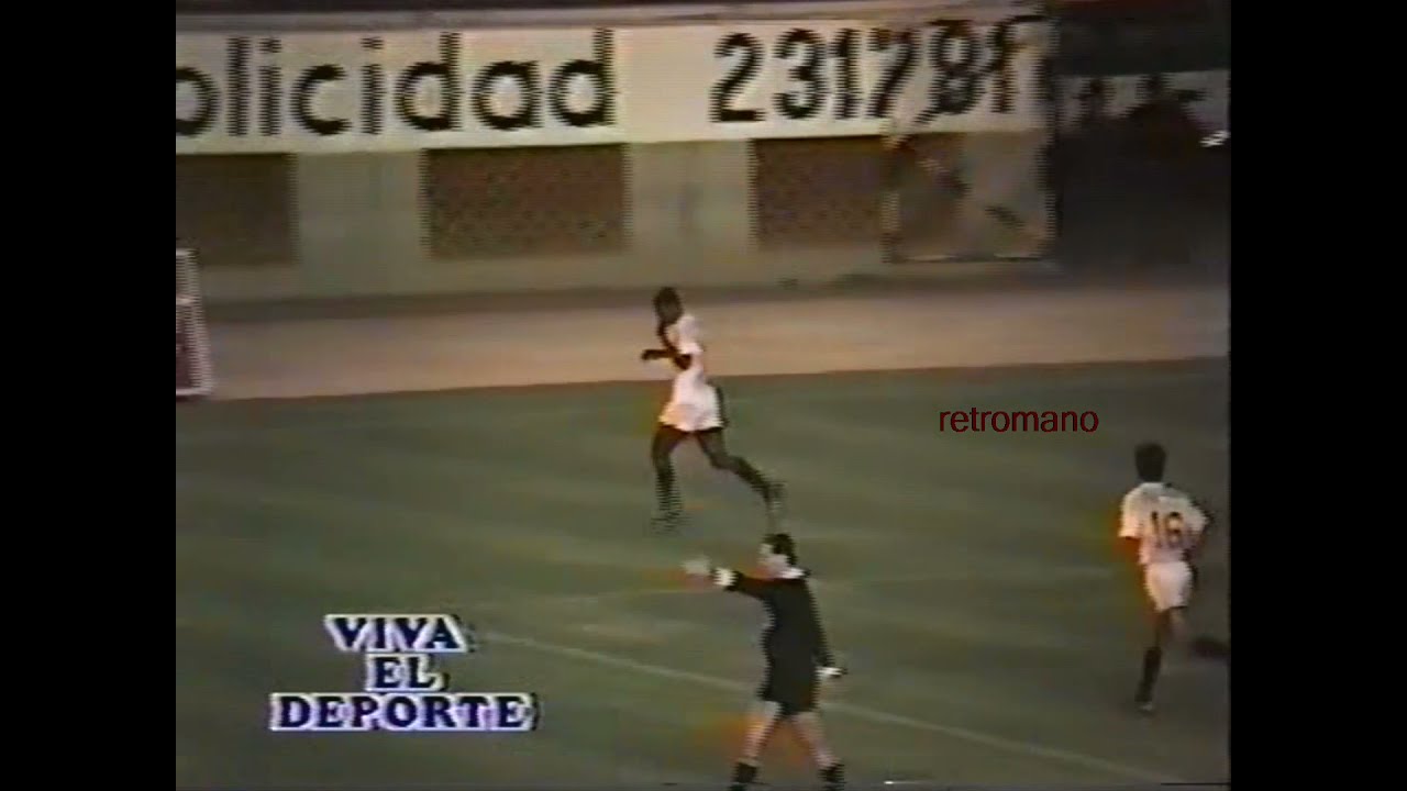 Universitario 3 vs Independiente 1 - Amistoso 1992 - Goles de Juan Carlos Letelier y Balan Gonzales