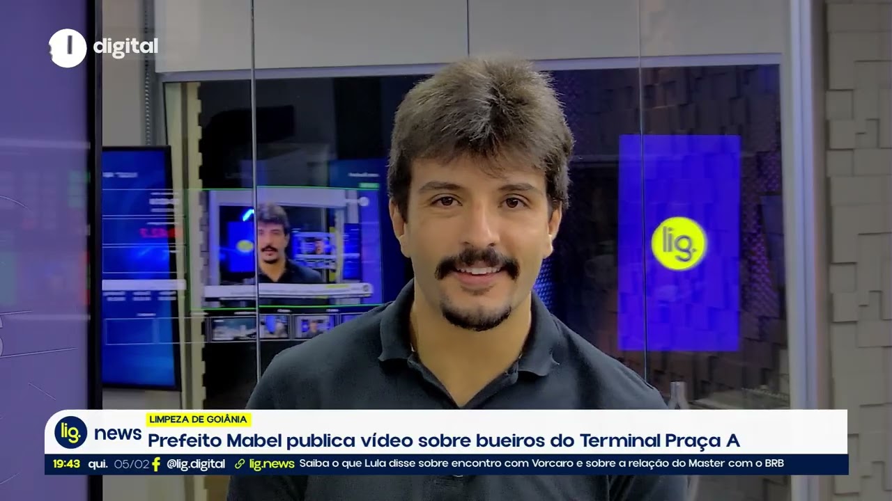 Prefeito Mabel publica vídeo sobre bueiros do Terminal Praça A – 05/02/2026 – Lig News