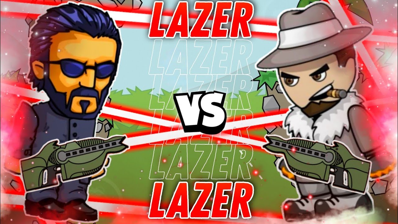 LAZER VS LAZER GUN | Mini Militia Funny Gameplay 🤣