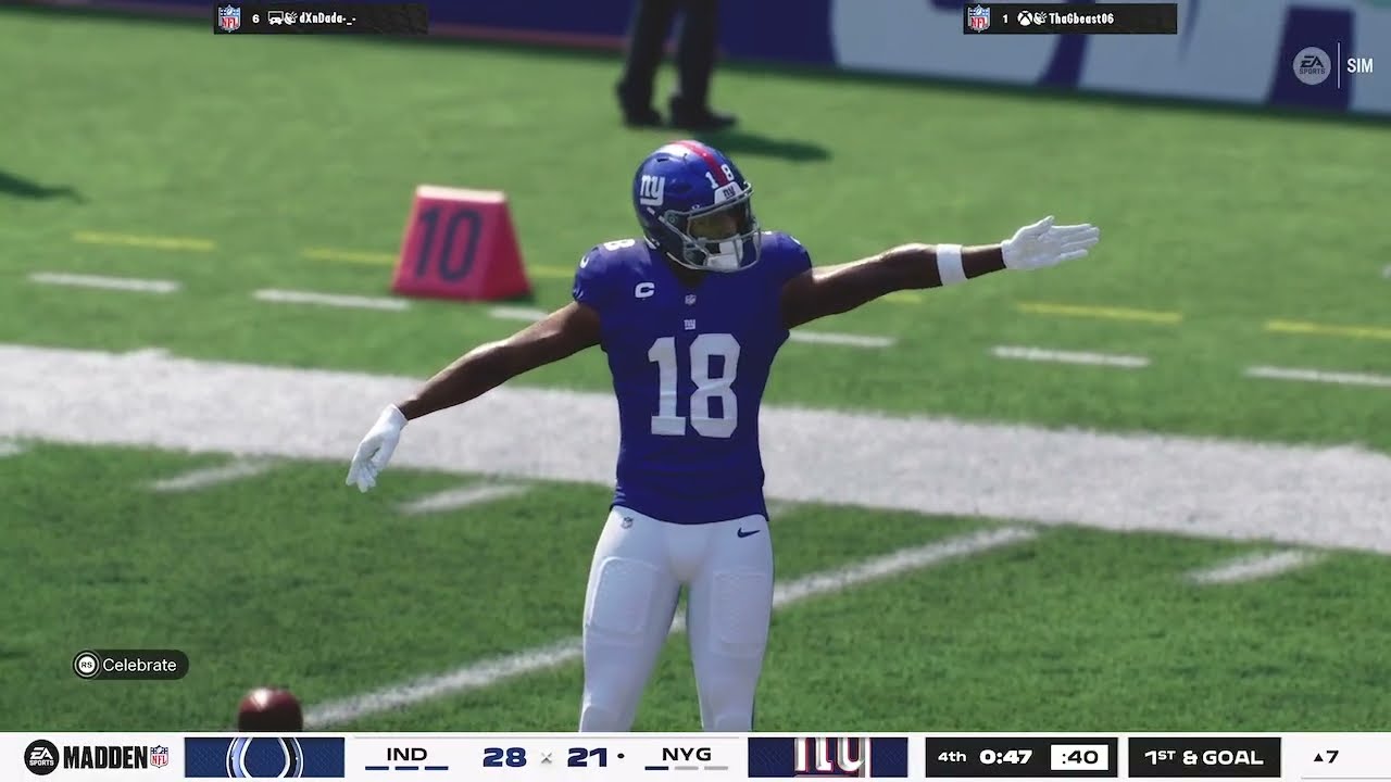 Colts Vs Giants FINAL ENDING! Madden 26 Gameplay: Part 3