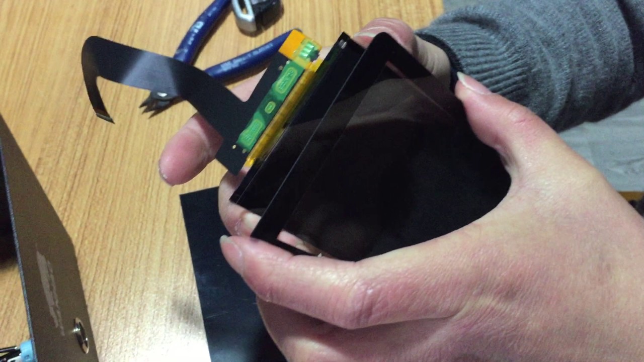 D7 replacing the LCD display