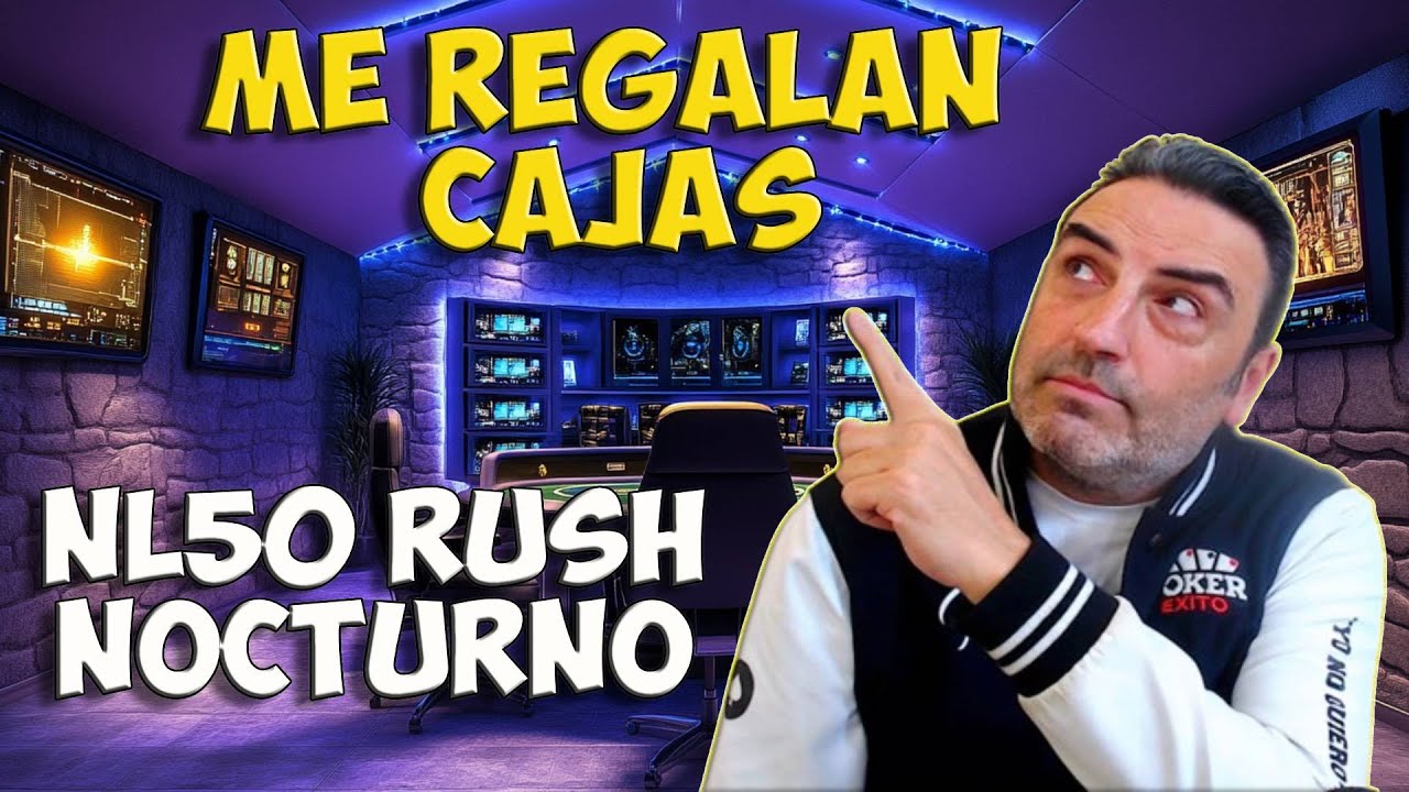 ¿Cuántas Cajas Gané en NL50 Rush & Cash Nocturno? [ Vol 2 ] #pokerexito #exodus #topbluff #ggpoker