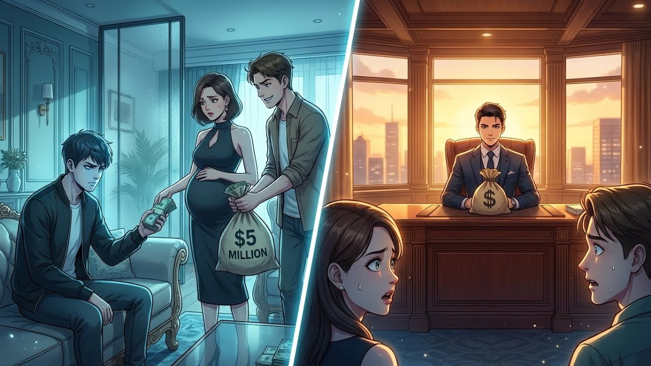 📕She Got Pregnant by Her Ex, They Paid Me $5M to Leave—So I Signed, Then Drained Her Company Account