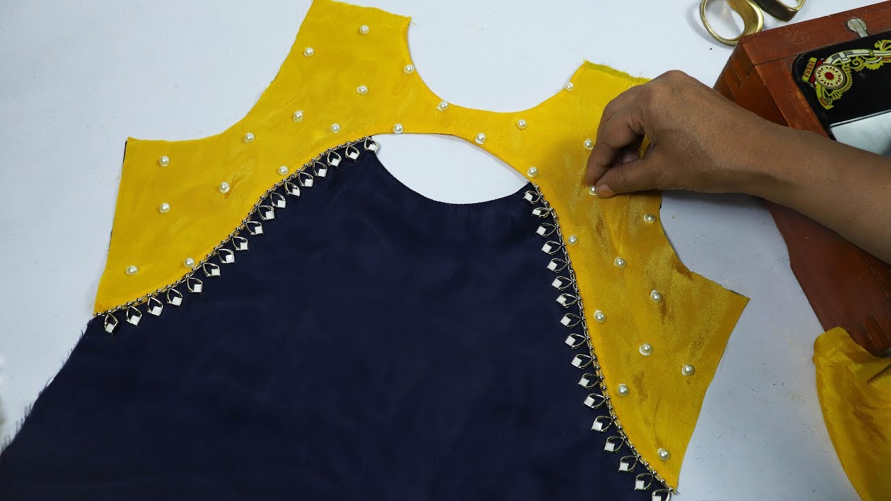 Latest Neck Design with Lace // Neck Design For Kurti.