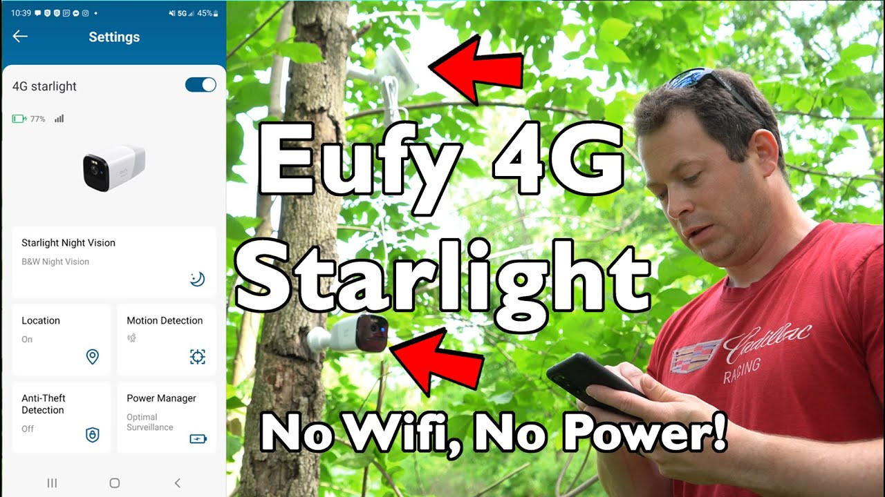 ✅ No wifi? Go Cellular! - Eufy 4G LTE Starlight Security Camera - 2K Trail Cam - No Subscription