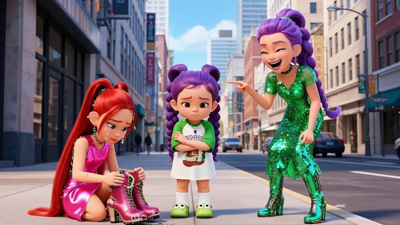 😱 OMG! ⚡️Mischievous Baby Rumi✂️secretly cut her mother's FAVE KPOP Idol's Shoes😭👠