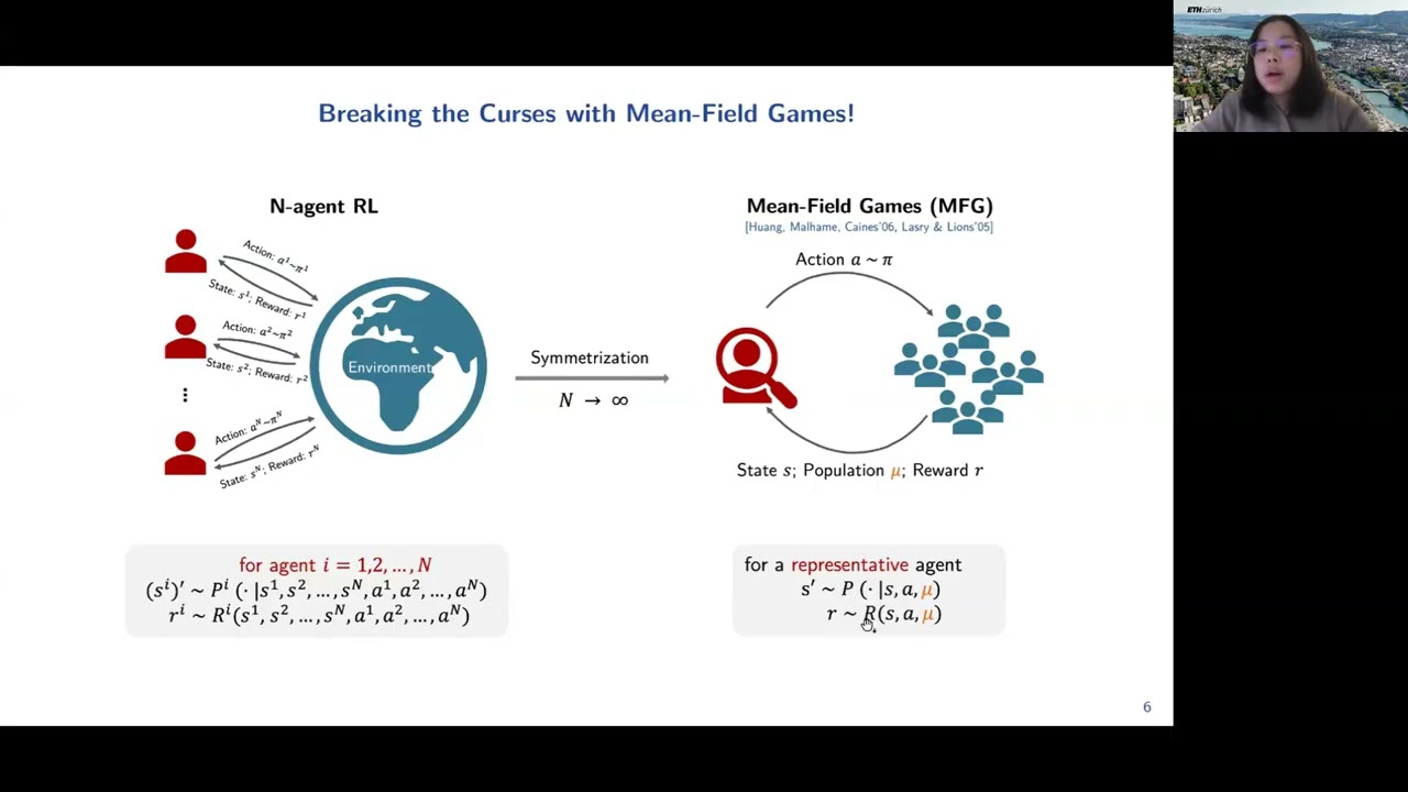 LEMAS Seminar by Professor Niao He on Scaling MARL to the Mean-field Regime