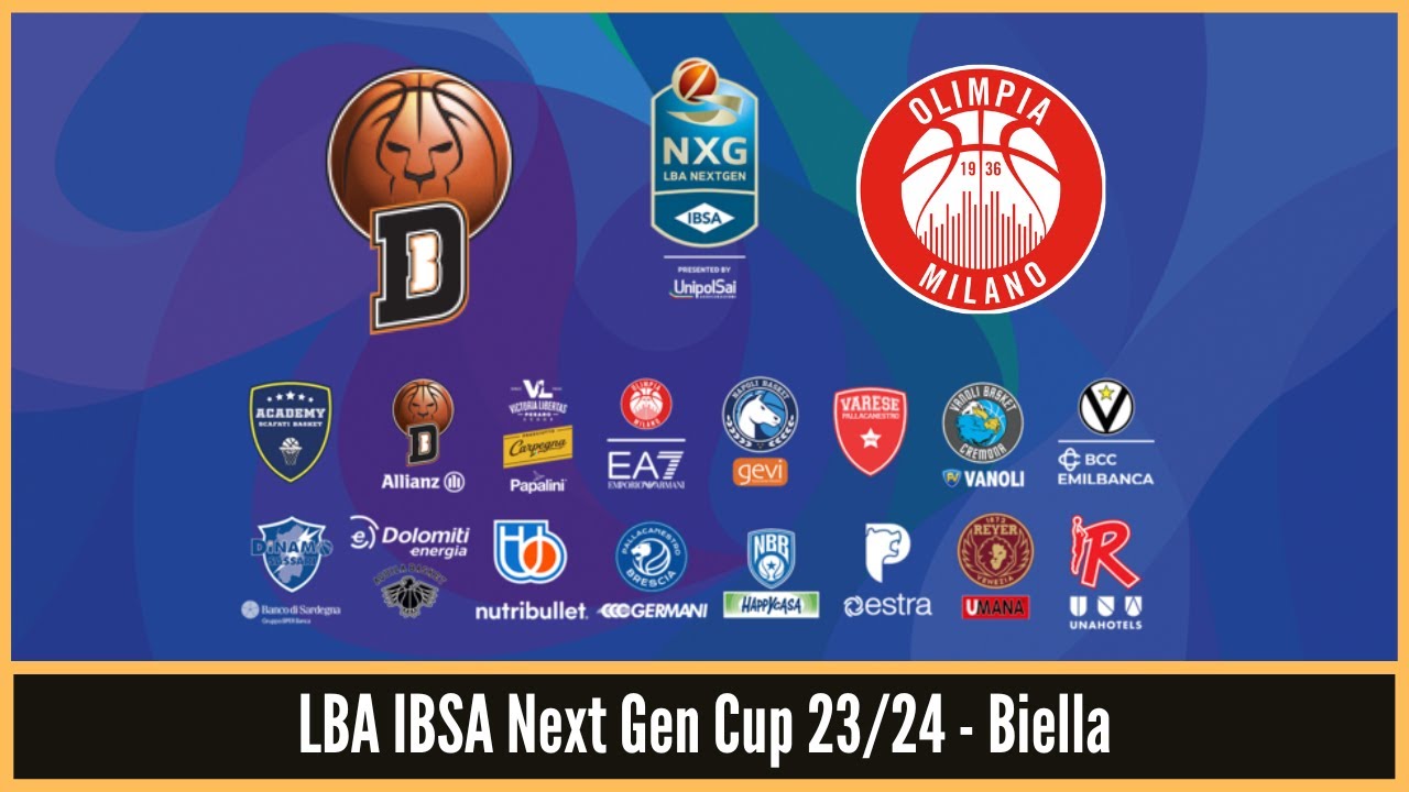 LBA IBSA Next Gen Cup 23/24 - Biella - ALLIANZ DERTHONA TORTONA vs EA7 EMPORIO ARMANI MILANO