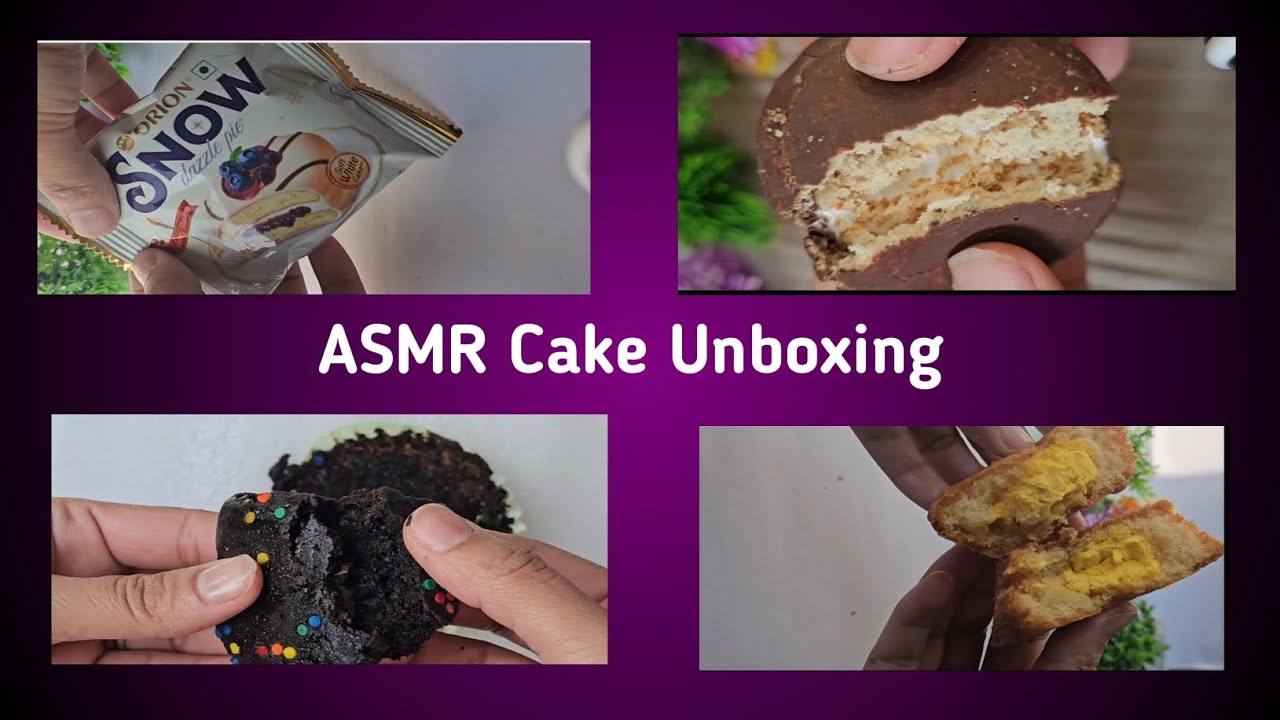 ASMR Cake Unboxing Compilation 🍰 | Soft Crinkles & Satisfying Sounds | No Talking