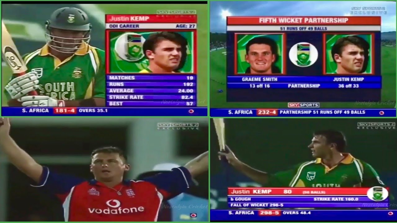 🔥A Knock to Remember! Justin Kemp Blasts 80 off 56 Balls vs England 2005 | Sixes Everywhere