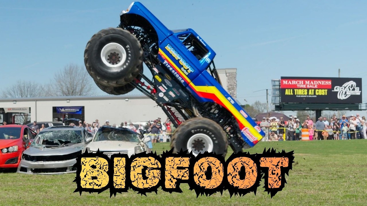 Bigfoot monster truck is at Gray's