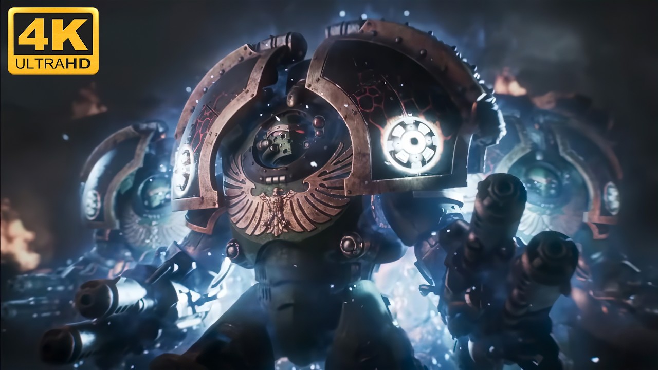 Horus Heresy Cinematic Trailer 4K 60 FPS! LOOK AT THESE DETAILS!