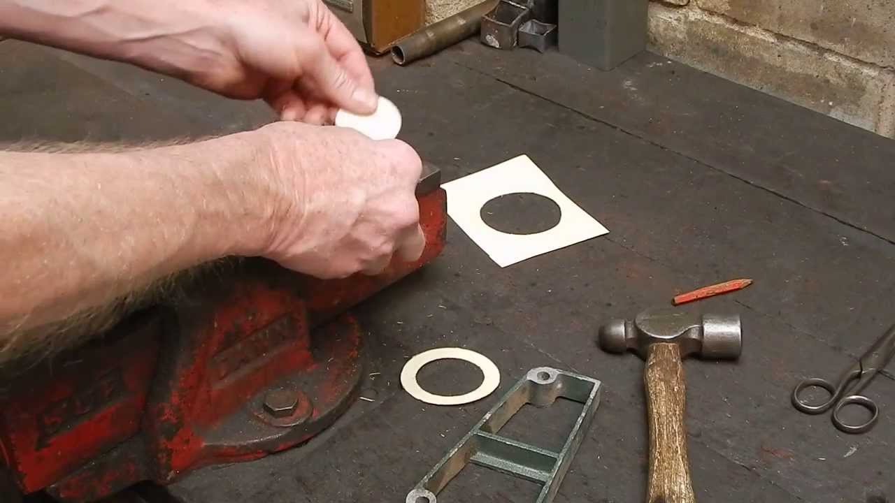 How to make an engine or machine gasket - the quick and accurate way