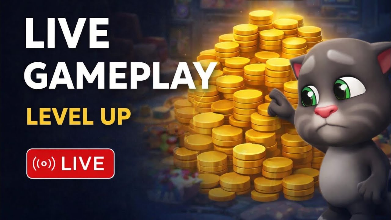 Talking Tom Gameplay Live | Mobile Gaming Live Stream